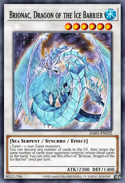 Brionac, Dragon of the Ice Barrier